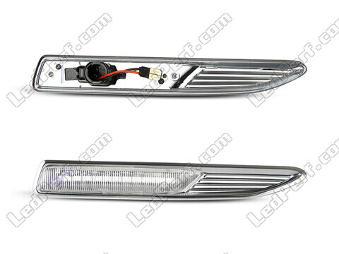 Connectors of the sequential LED turn signals for Ford Mondeo MK4 - transparent version