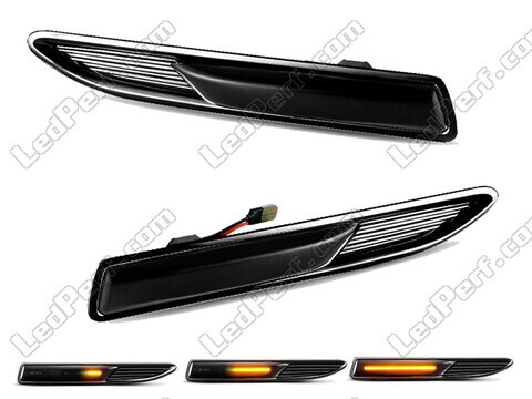 Dynamic LED Side Indicators for Ford Mondeo MK4 - Smoked Black Version