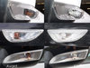 Side-mounted indicators LED for Ford Puma II before and after