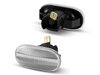 Side view of the sequential LED turn signals for Honda Civic 8G - Transparent Version