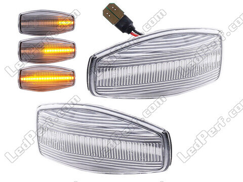Sequential LED Turn Signals for Hyundai Coupe GK3 - Clear Version
