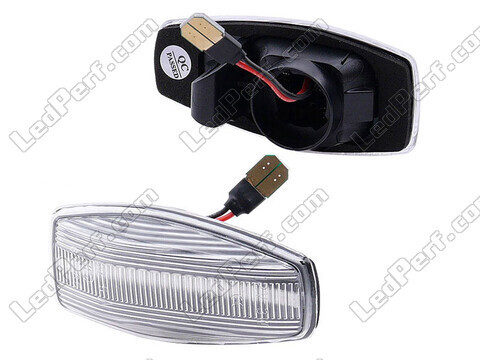 Side view of the sequential LED turn signals for Hyundai Coupe GK3 - Transparent Version