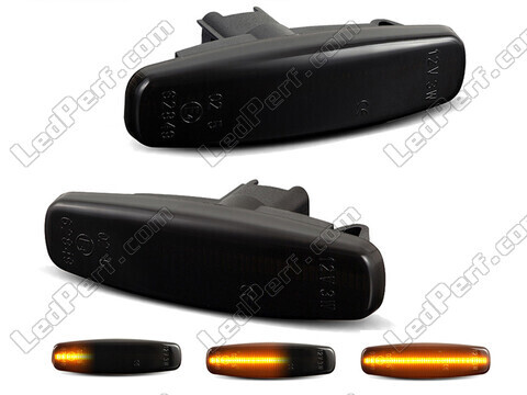Dynamic LED Side Indicators for Infiniti FX 37 - Smoked Black Version