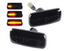 Dynamic LED Side Indicators for Jeep Compass - Smoked Black Version