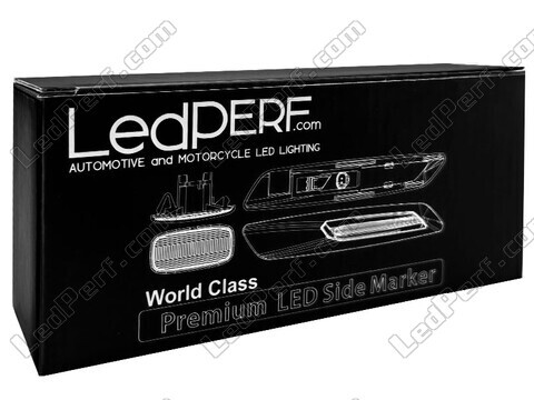 LedPerf packaging of the dynamic LED side indicators for Jeep Compass
