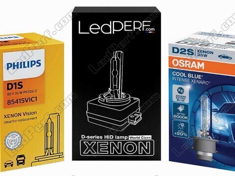 Original Xenon bulb for Jeep Renegade, Osram, Philips and LedPerf brands available in: 4300K, 5000K, 6000K and 7000K