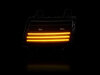 Maximum lighting of the dynamic LED side indicators for Jeep  Wrangler IV (JL)