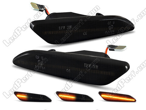 Dynamic LED Side Indicators for Lancia Delta III - Smoked Black Version