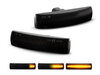 Dynamic LED Side Indicators for Land Rover Discovery IV - Smoked Black Version
