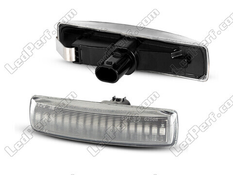Side view of the sequential LED turn signals for Land Rover Discovery IV - Transparent Version