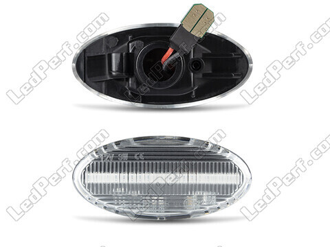 Connectors of the sequential LED turn signals for Mazda 3 phase 1 - transparent version