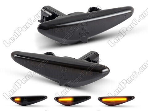 Dynamic LED Side Indicators for Mazda 5 phase 2 - Smoked Black Version