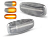 Sequential LED Turn Signals for Mercedes CLK (W208) - Clear Version