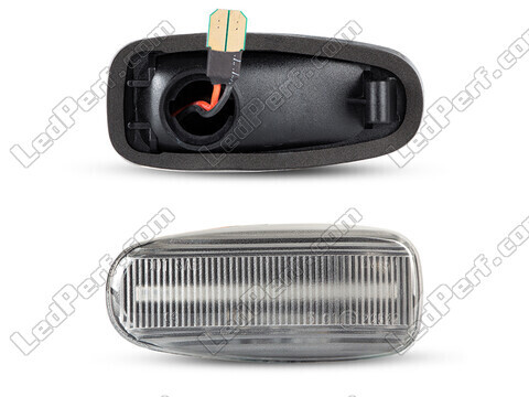 Connectors of the sequential LED turn signals for Mercedes CLK (W208) - transparent version