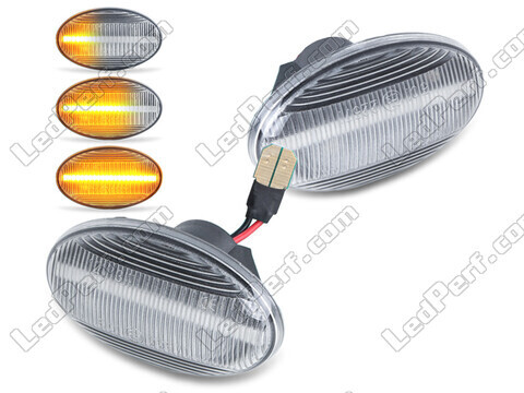 Sequential LED Turn Signals for Mercedes Viano (W639) - Clear Version