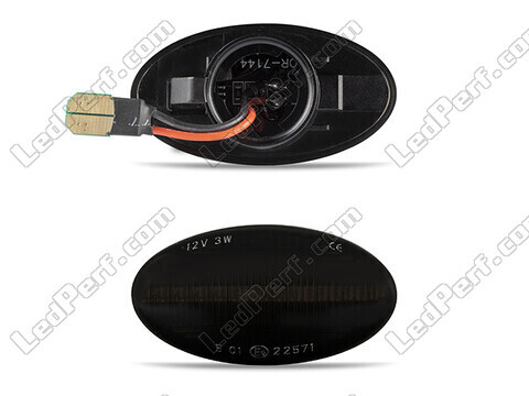 Connector of the smoked black dynamic LED side indicators for Mini Convertible II (R52)