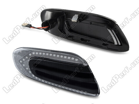 Side view of the sequential LED turn signals for Mini Convertible IV (F57) - Transparent Version