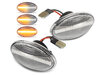 Sequential LED Turn Signals for Mini Cooper II (R50 / R53) - Clear Version