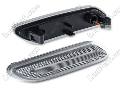 Side view of the sequential LED turn signals for Mini Countryman (R60) - Transparent Version