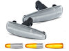 Sequential LED Turn Signals for Mitsubishi Pajero IV - Clear Version