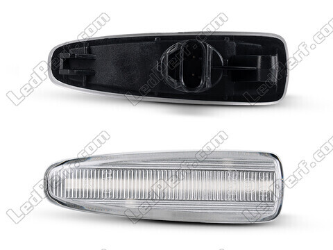 Connectors of the sequential LED turn signals for Mitsubishi Pajero IV - transparent version