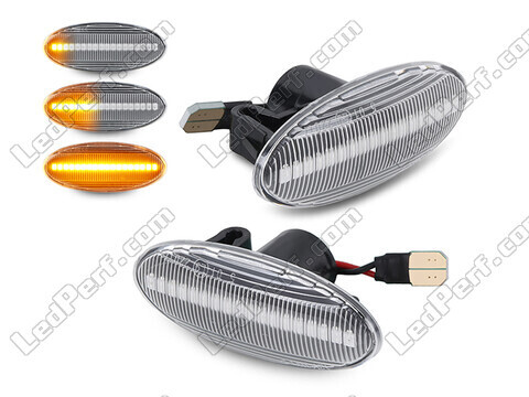 Sequential LED Turn Signals for Nissan Cube - Clear Version