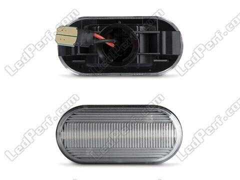 Connectors of the sequential LED turn signals for Nissan Micra III - transparent version