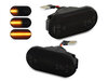 Dynamic LED Side Indicators for Nissan Note (2005 - 2008) - Smoked Black Version