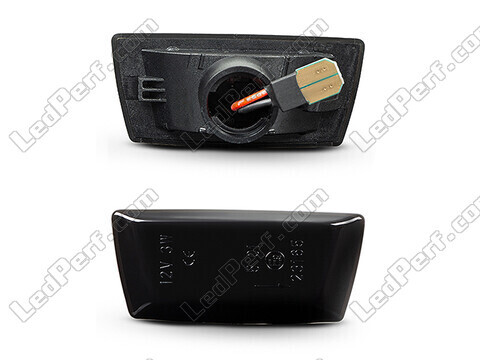 Connector of the smoked black dynamic LED side indicators for Opel Adam