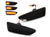 Dynamic LED Side Indicators for Opel Astra K - Smoked Black Version
