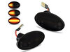 Dynamic LED Side Indicators for Opel Corsa C - Smoked Black Version