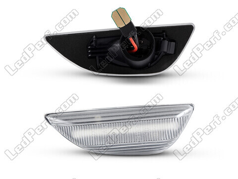 Connectors of the sequential LED turn signals for Opel Mokka X - transparent version
