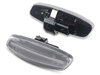 Side view of the sequential LED turn signals for Peugeot 5008 - Transparent Version