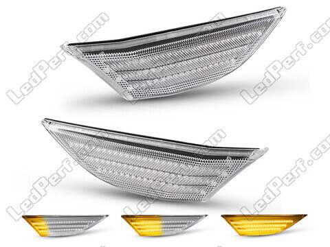 Sequential LED Turn Signals for Porsche 911 (991) - Clear Version