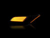 Maximum lighting of the dynamic LED side indicators for Porsche Cayenne (2007 - 2010)