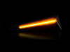 Maximum lighting of the dynamic LED side indicators for Renault Espace 4