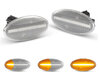 Sequential LED Turn Signals for Subaru Impreza GE/GH/GR - Clear Version