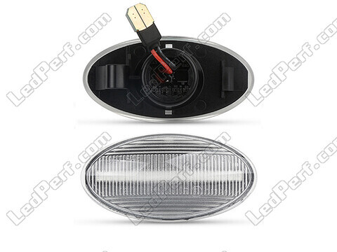 Connectors of the sequential LED turn signals for Suzuki SX4 - transparent version