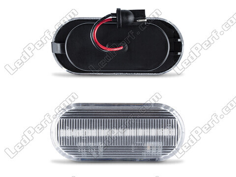 Connectors of the sequential LED turn signals for Volkswagen Polo 6N / 6N2 - transparent version