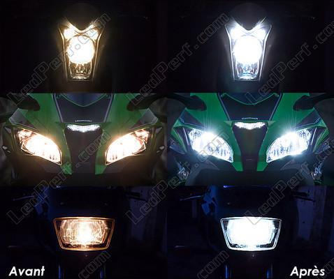 LED dipped beam and main-beam headlights LED for Ducati Monster 821 (2018 - 2020)