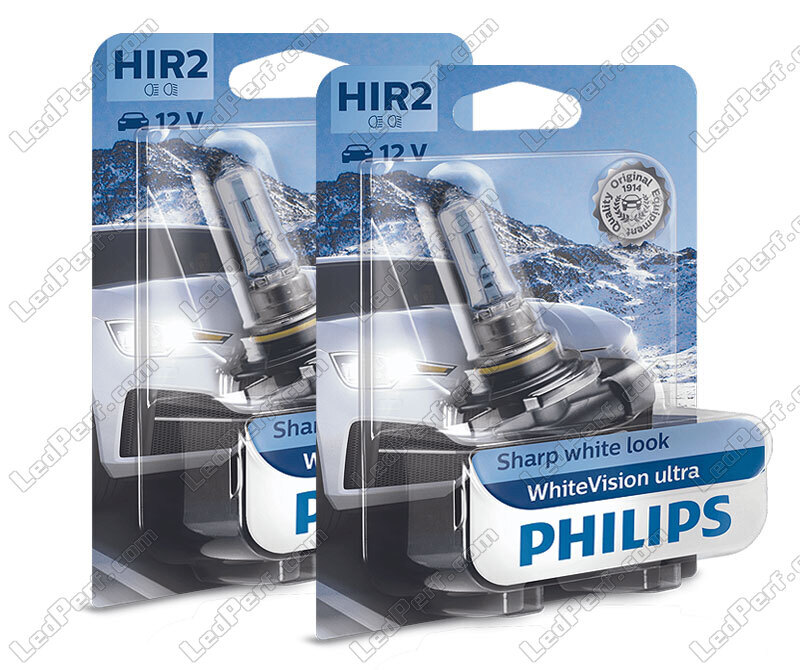 Halogen bulb PHILIPS WHITEVISION ULTRA 12V H4 60/55W 2