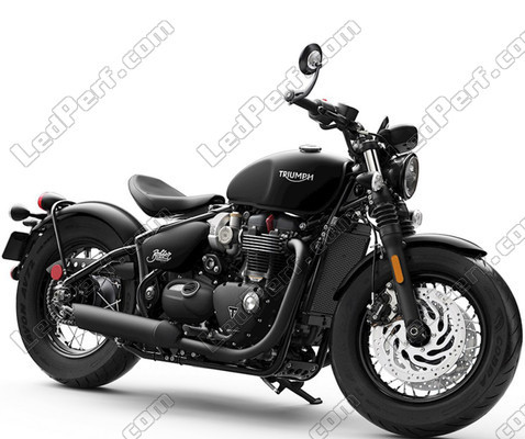 Motorcycle Triumph Bonneville Bobber Black (2017 - 2020)
