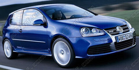 VW GOLF V 5 PLUS Upgrade Heckleuchten Set blau - german-carparts.