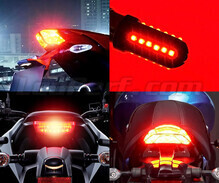 LED bulb pack for rear lights / brake lights on the Triumph Daytona 955i