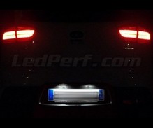 LED Licence plate pack (xenon white) for Kia Rio 3