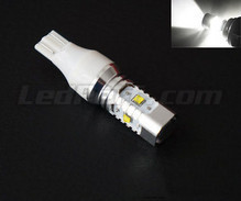 T15 CREE bulb with 5 leds - High Power SG + Lens - white - W16W Base