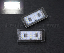 Pack of 2 LEDs modules licence plate for Skoda Fabia 1