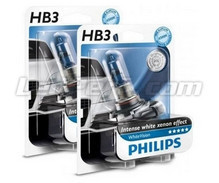 Pack of 2 Philips WhiteVision HB3 bulbs (New!)