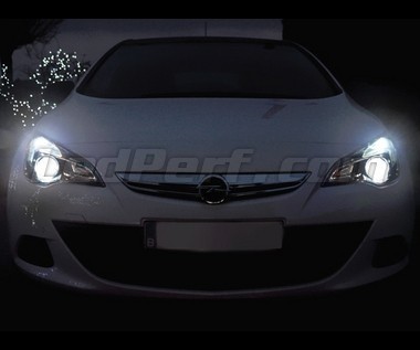 Opel Astra J H7 55w Tint Xenon HID Low Dip Beam Headlight Headlamp Bulbs Pair 