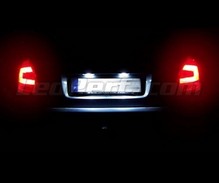 LED Licence plate pack (pure white 6000K) for Skoda Fabia 2 No-facelift